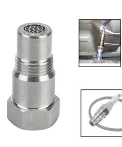 3mirrors Car Oxygen O2 Sensor Adapter Spacer CEL Fix Check Engine Light Eliminator M18X1.5 48MM/1.89in