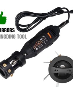 3mirrors ALUMINUM Tungsten Electrode Sharpener Grinder TIG Welding Rotary Tool w/Flat Grinding Block - Exchangeable Guides Edition