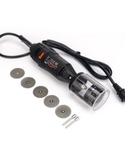 3mirrors ALUMINUM Tungsten Electrode Sharpener Grinder & TIG Welding Rotary Tool 24 Guides w/Safety Housing & Cut-Off Slot, Multi-Angle& Offsets