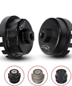 3mirrors Oil Filter Wrenchs Set, Aluminum Oil Filter Cap Removal Tool For ALL Toyota Lexus Scion RAV4 Camry Tundra Highlander (2-Pack)