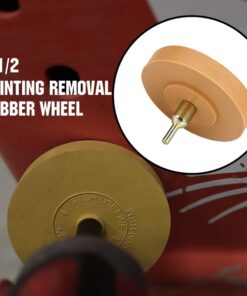 3mirrors 3.5 Inch Decal Remover Eraser Wheel Tool Pinstripe Tape Glue Adhesive Vinyl Decals Sticker Remover from Cars, RVs, Boats etc.