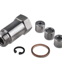 3mirrors Car Cel Fix O2 Oxygen Sensor Restrictor Fitting W/ 3 Adjustable Gas Flow Inserts M18x1.5