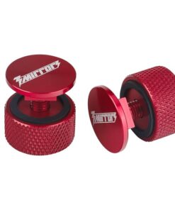 Welding Hood (Pipeliner) Helmet Fasteners Headgear Replacement Parts Accessories Screws Flip Hood Aluminum A pair - Red