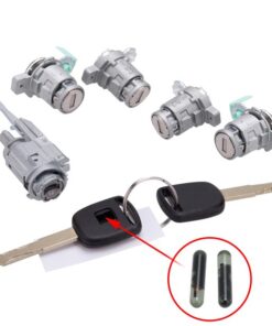 Ignition Switch Cylinder & 4X Door Lock Cylinder w/ 2 Keys For Honda Civic CR-V Element S2000 72146-S73-003 06351-TE0-A11