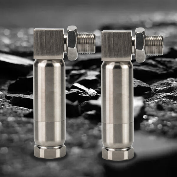 3mirrors Angled O2 Oxygen Sensor Adapter Spacer 90 Degree Mini Cat Catalytic Converter CEL Fix Eliminator M18x1.5 Threaded - Image 3
