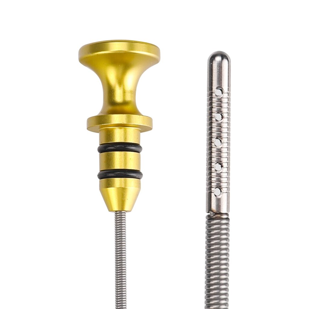 Engine Oil Dipstick Compatible with 2007-2016 Mini Cooper S Clubman Convertible Coupe Roadster Countryman Paceman OE 11437509784