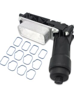 Engine Oil Cooler Assembly & Intake Manifold Gaskets Compatible with 2011-2013 Jeep Wrangler Chrysler 3.6L 5184294AE