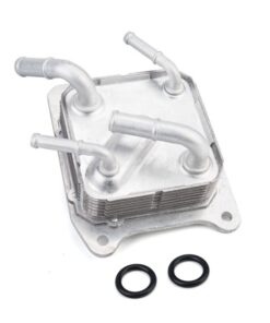 Engine CVT Transmission Oil Cooler Compatible with 2013-2019 Nissan Altima Maxima Murano Pathfinder Quest Rogue 21606-3VX0A 21606-28X0B