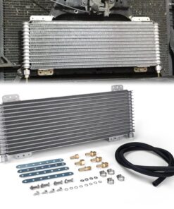Transmission Oil Cooler W/ Mounting Hardware 40,000 GVW Low Pressure Drop LPD47391