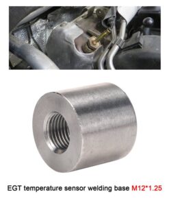 Diesel PM / particulate / soot sensor repair fitting/mount/weld bung 12mm X 1.25