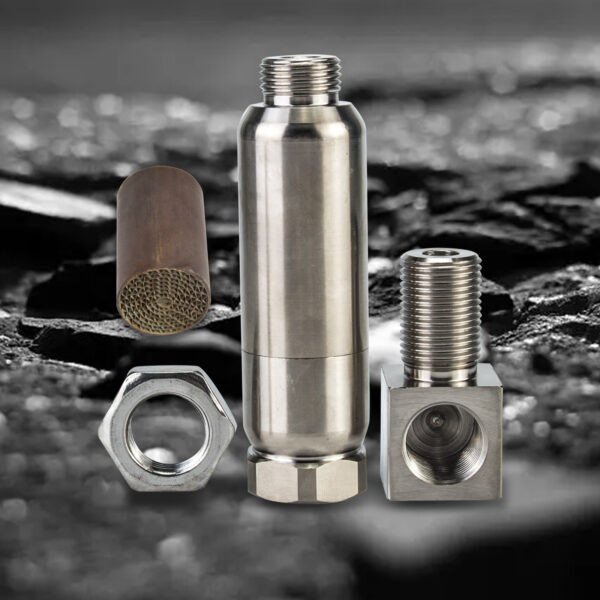 3mirrors Angled O2 Oxygen Sensor Adapter Spacer 90 Degree Mini Cat Catalytic Converter CEL Fix Eliminator M18x1.5 Threaded - Image 6