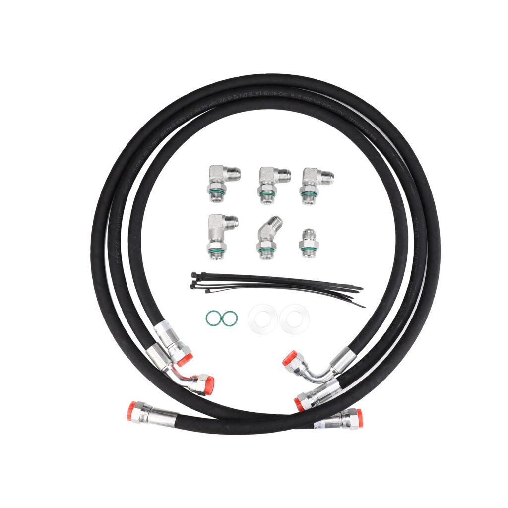 Upgraded Allison Transmission Cooler Lines & Adapters Compatible with 06-10 Chevy GMC Duramax 6.6L LLY/LBZ/LMM