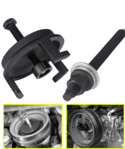 3mirrors LS Harmonic Balancer Installation Puller Pulley Installation Tool Kit w/ Washer For GM LS LS1 5.3 5.7 6.0 6.2L