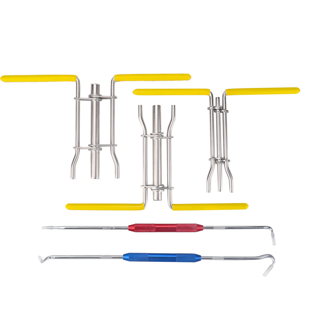 3mirrors Hydraulic Cylinder Piston Rod Seal U-cup Installation Tool Kit Set & Seal Remover Pick, 5 Pcs