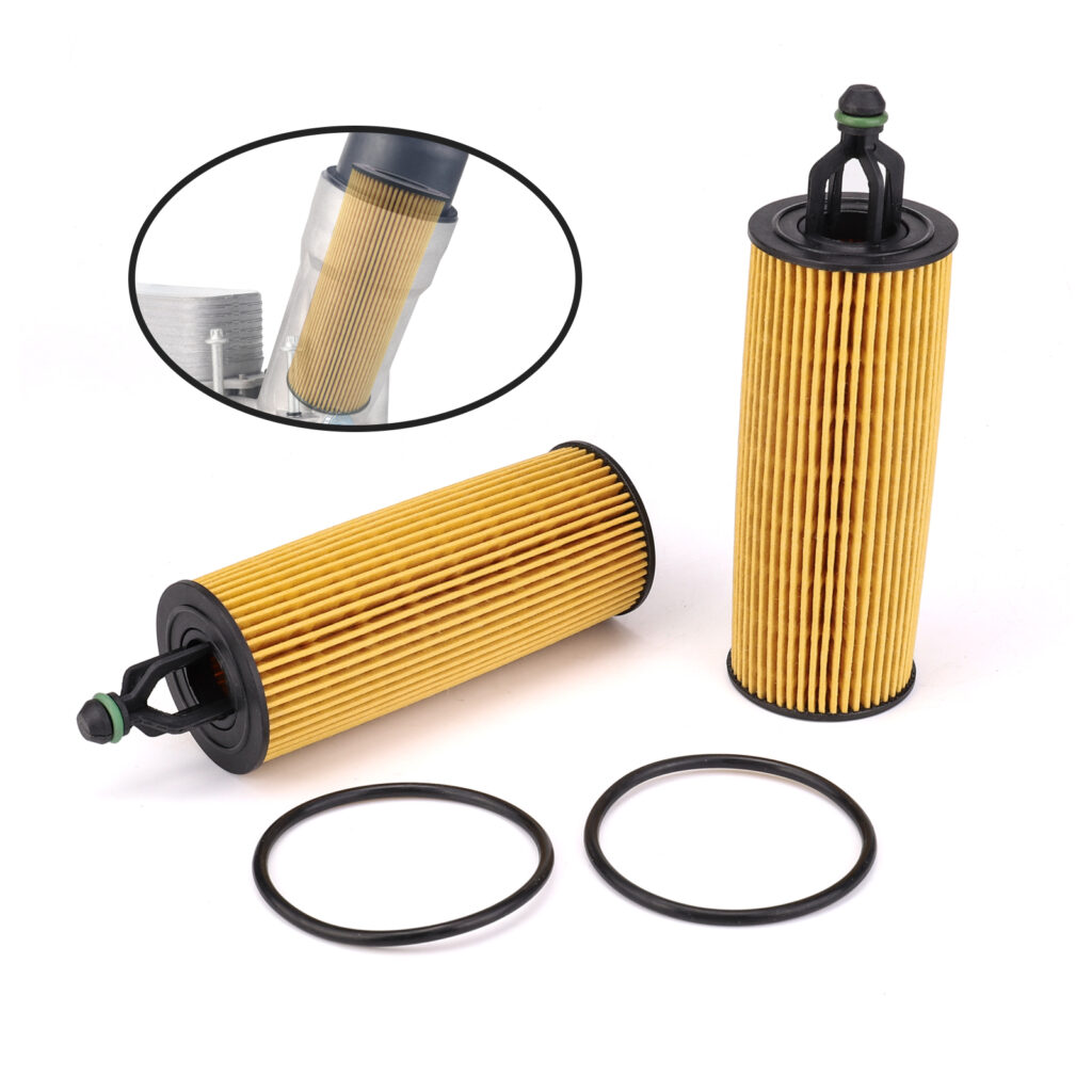 Engine Oil Filter 68191349AA Compatible with Dodge Challenger Journey Jeep Wrangler Chrysler 3.2L 3.6L 68191349AB 68191349AC