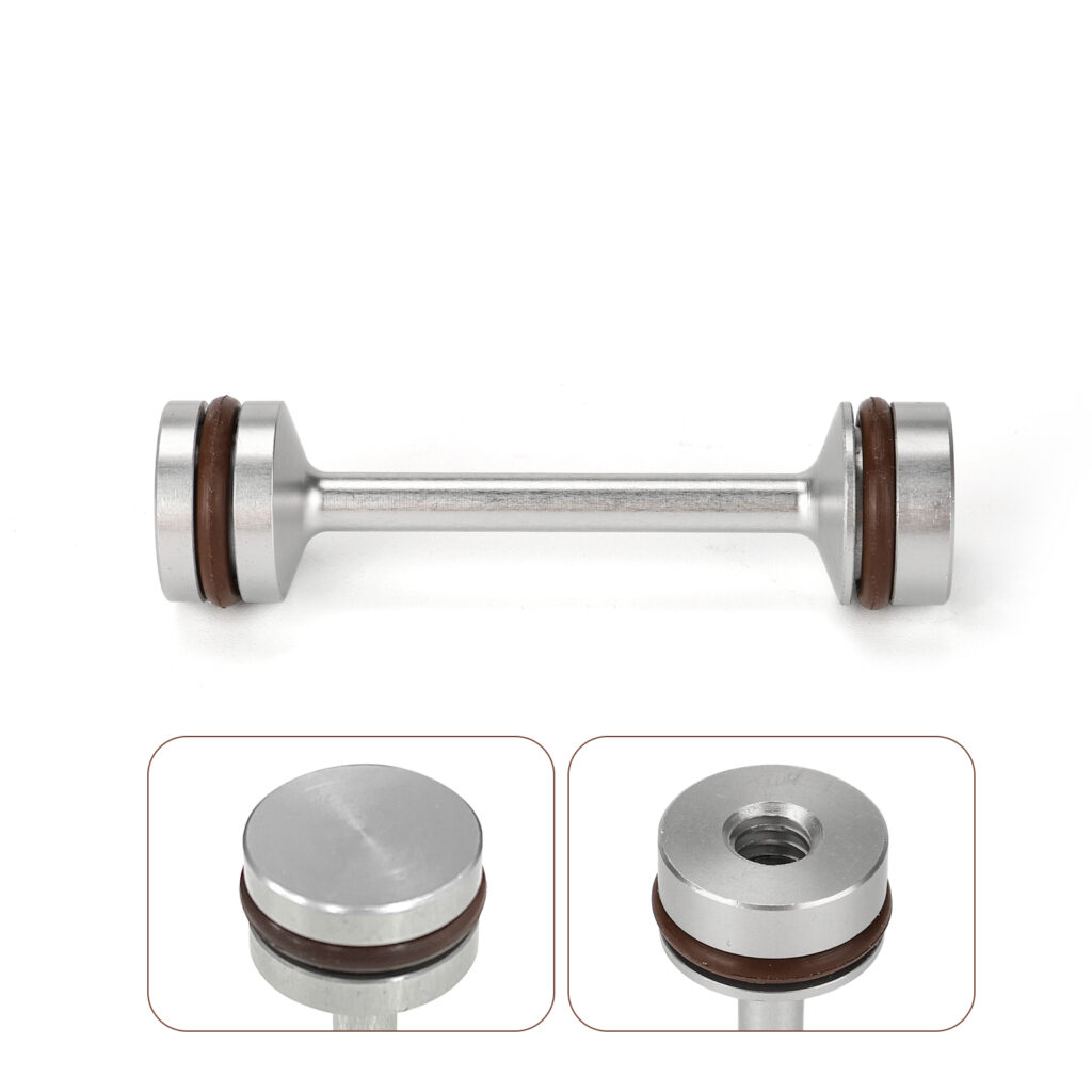 LS Engine Billet Aluminum Oil Diverter Barbell Galley Plug Compatible with GM Gen III & IV LS Engines w/Double O Rings
