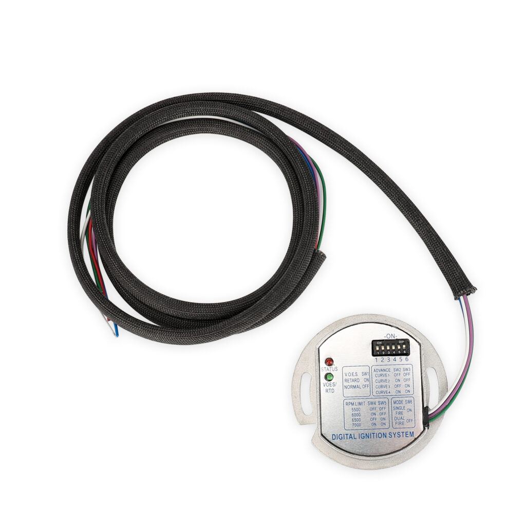 53-644 Programmable Single Fire Electronic Ignition Module Compatible with Harley Dyna Davidson