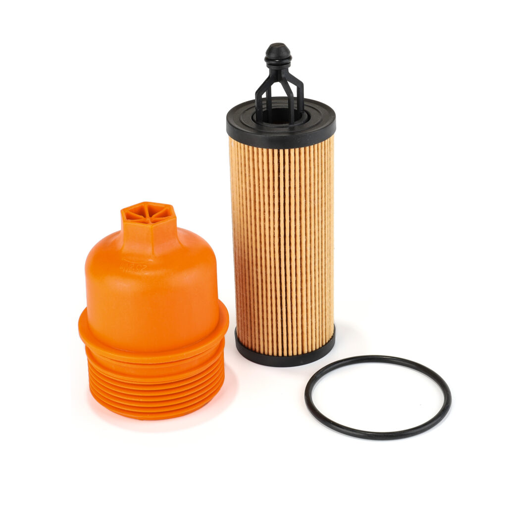 Oil Filter and Oil Filter Housing Cap Assembly Compatible with Chrysler Dodge Jeep Ram - 200, 300, Challenger, Charger, Durango, Cherokee, Wrangler,Replaces# 68191350AA, 917-190