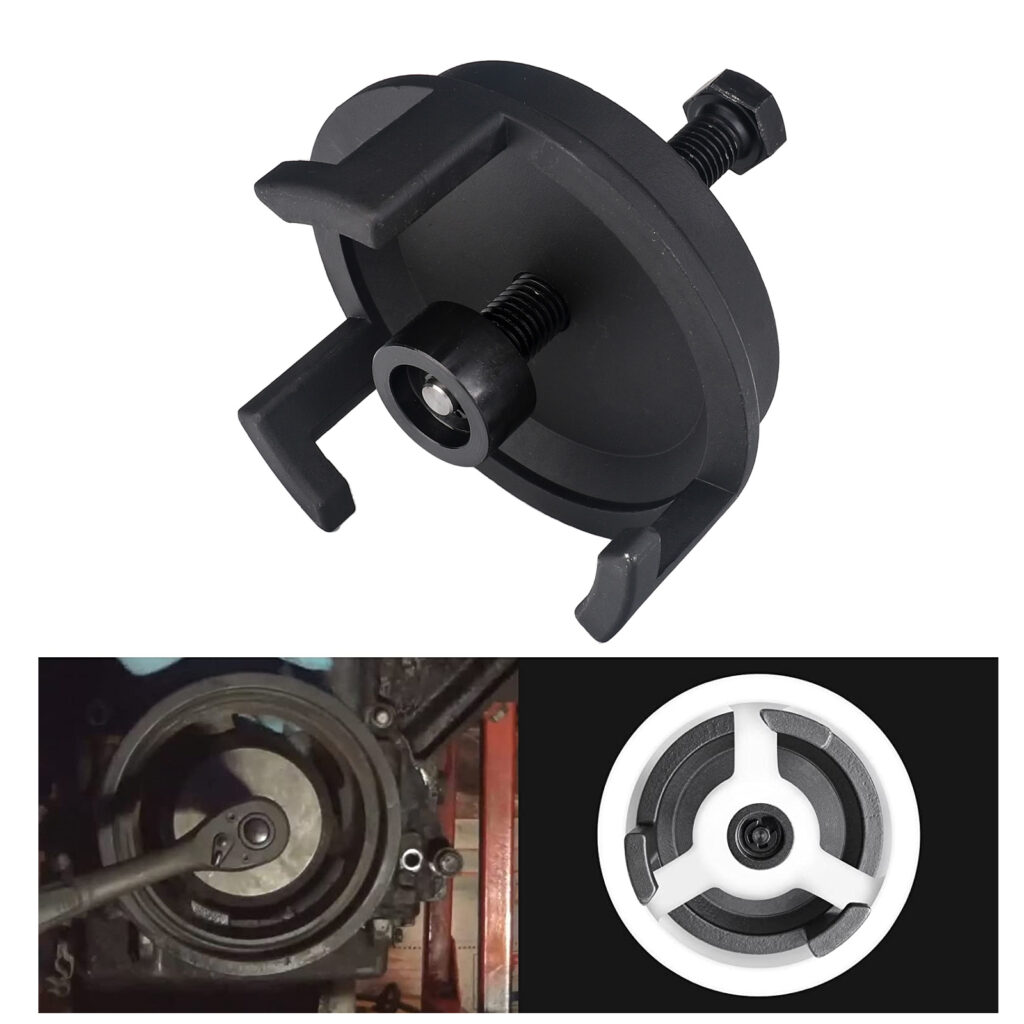 3mirrors 25264 LS Pulley Puller Harmonic Balancers LS Crank Pulley Removal Tool Compatible witih Jeep Ford Dodge Chrysler