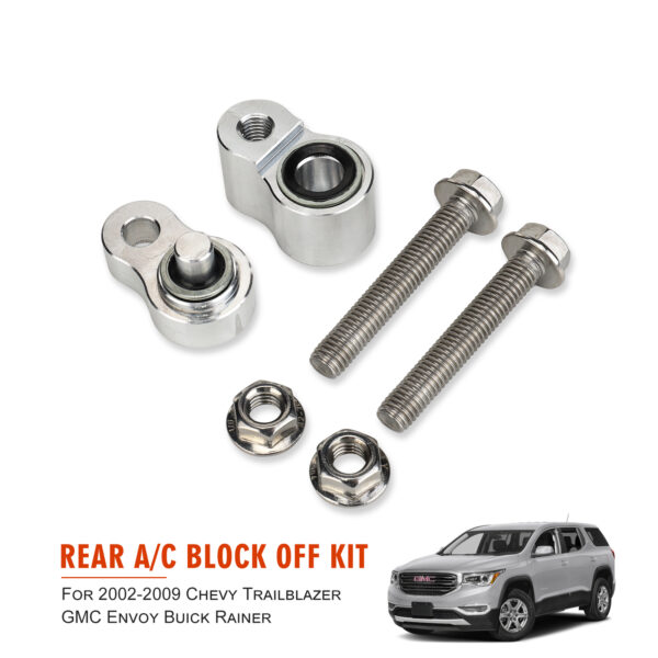 3mirrors A/C Block Off Kit Line Terminator Compatible with Rear Air 2014-2019 Chevrolet Suburbans, GMC Suburbans 1500 2500, Yukon Denali XL, Tahoe Cadillac Escalade w/HNBR Washers, Instruction - Image 4